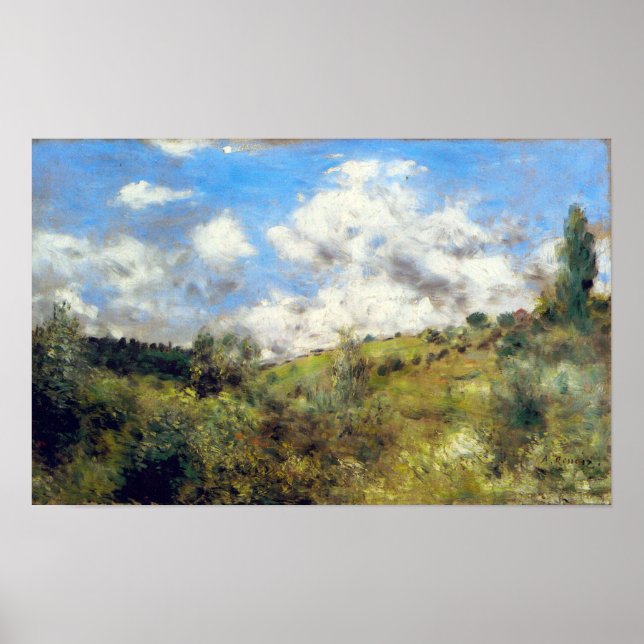Poster Pierre Renoir - Paysage (Devant)