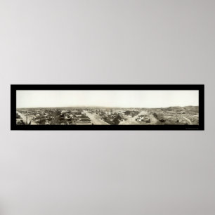 Poster Pierre tombale, photo 1909 d'AZ