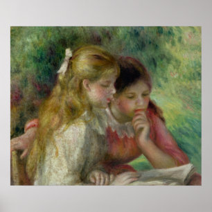 Poster Pierre un Renoir   la lecture
