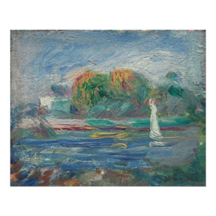 Poster Pierre un Renoir   la rivière bleue