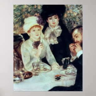 Poster Pierre un Renoir   l'extrémité du déjeuner
