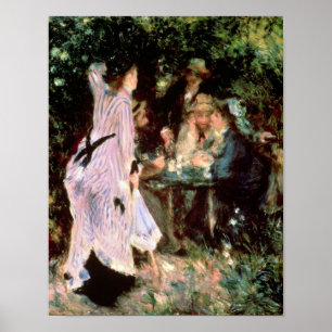 Poster Pierre un Renoir sous les arbres, de la Galette