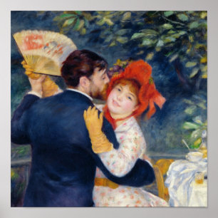Poster Pierre un Renoir   une danse dans le pays