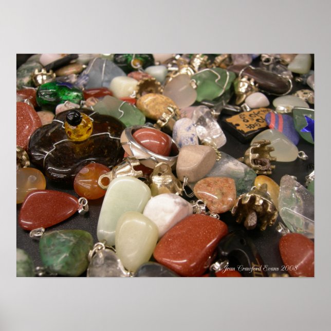 Poster Pierres et angles (Devant)