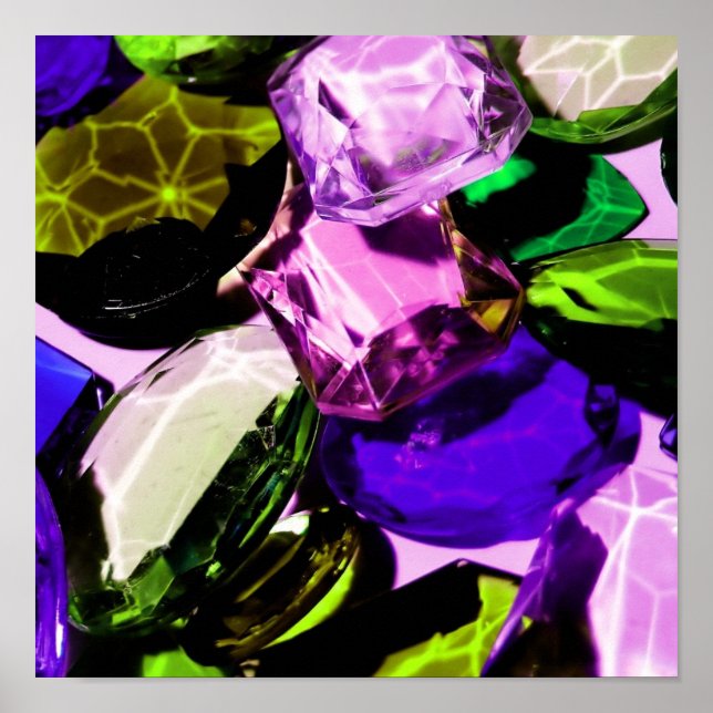 Poster Pierres précieuses (Devant)