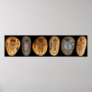 Poster Pierres Shaman