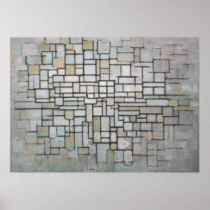 Poster PIET MONDRIAAN - Composition No.11 1913