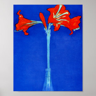 Poster Piet Mondrian Amaryllis