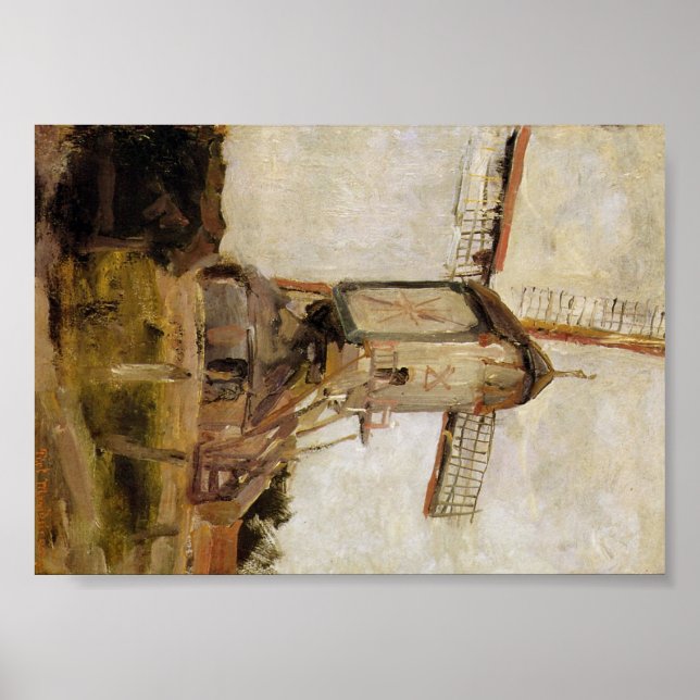 Poster Piet Mondrian Art moderne (Devant)