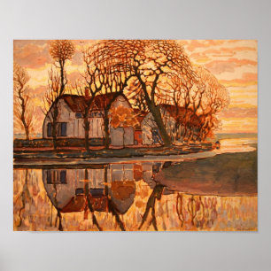 Poster Piet Mondrian Art moderne