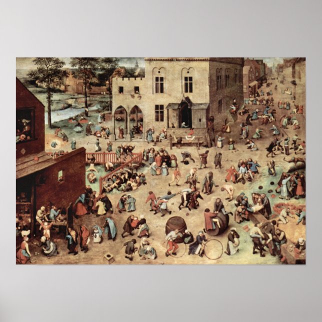 Poster Pieter Bruegel-La pièce de Pieter (Devant)
