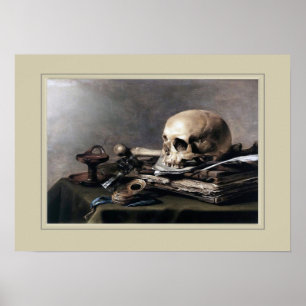 Poster Pieter Claesz, toujours la vie