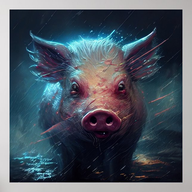Poster pig (Devant)