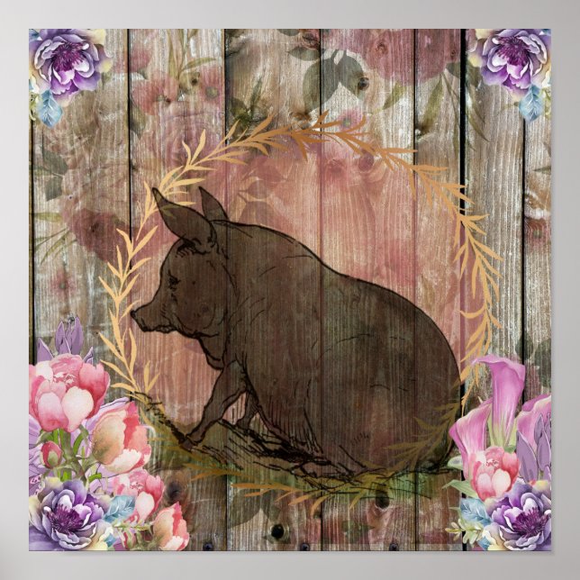 Poster Piggy (Devant)