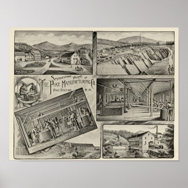 Poster Pike Manufacturing Co. (Devant)