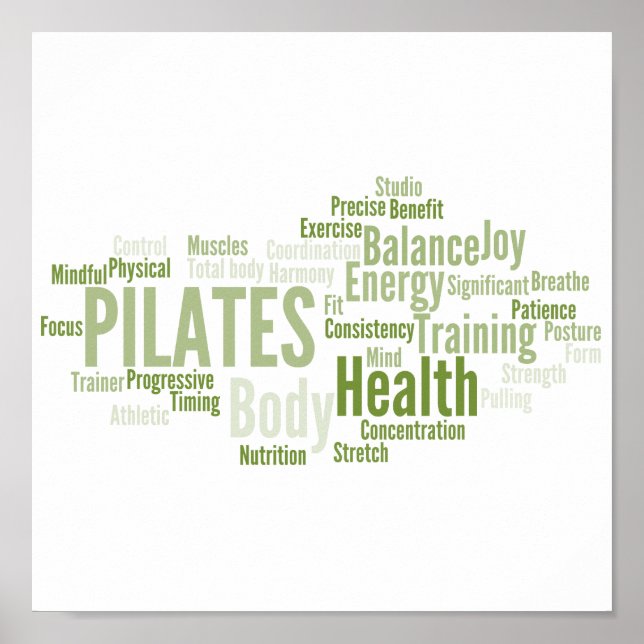Poster PILATES (Devant)