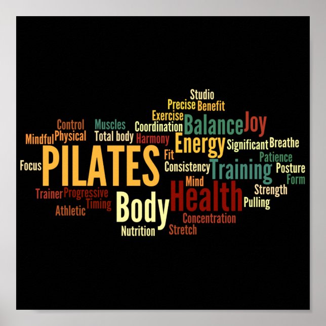 Poster PILATES (Devant)