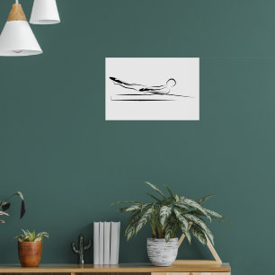 Poster Pilates La Pose Cent - Réformateur