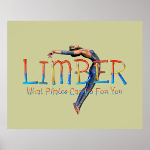 Poster Pilates souple SUPÉRIEUR
