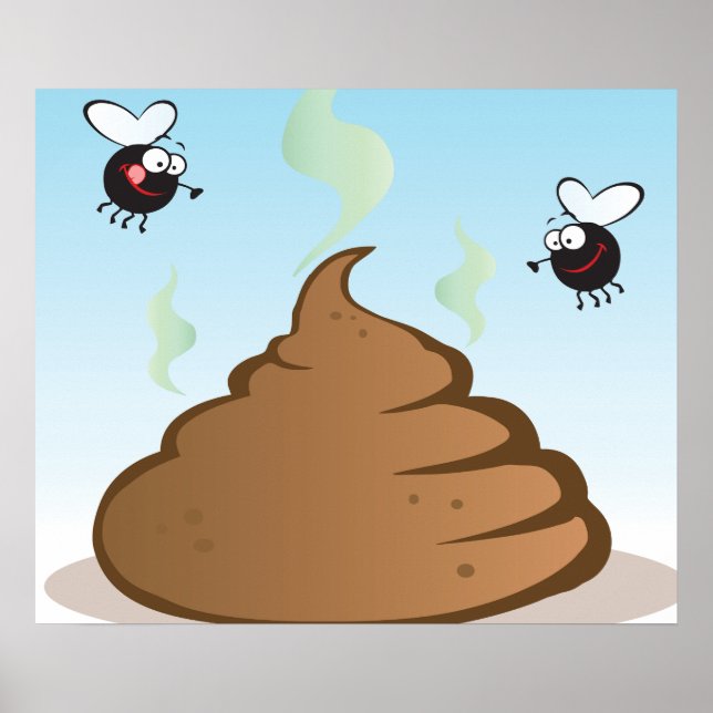 Poster Pile Puant De Poop (Devant)