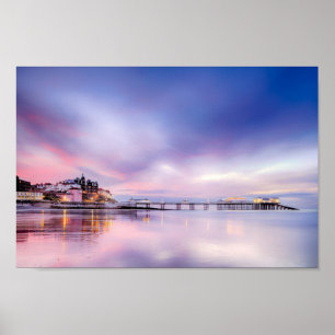 Poster Pilier célèbre de Cromer en Norfolk Angleterre