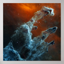 Poster Piliers de création James Webb Telescope