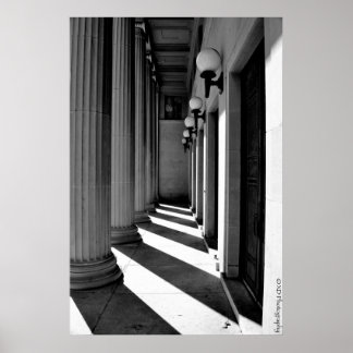 Poster Piliers de lumière