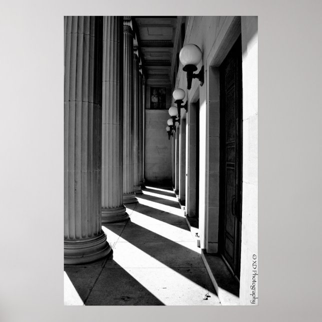 Poster Piliers de lumière (Devant)