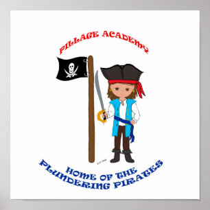 Poster Pillage Academy Thaddeus