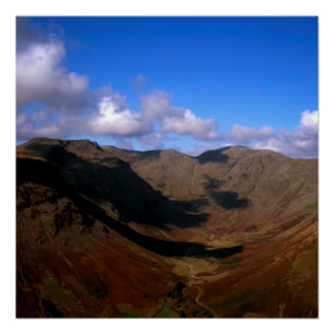 Poster Pillar et Kirk Fell Wasdale Lake District Angleter