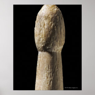 Poster Pilon en bois utilisé