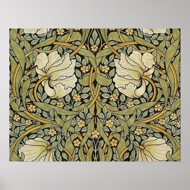 Poster Pimpernel William Morris (Devant)