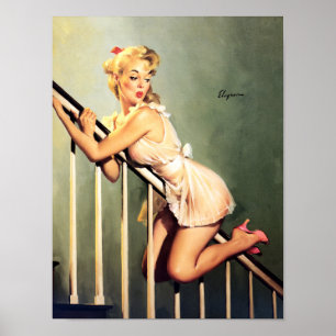 Poster Pin soigneux de glissière