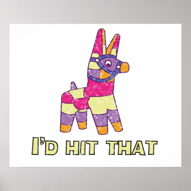 Poster Pinata, je frapperais ça (Devant)