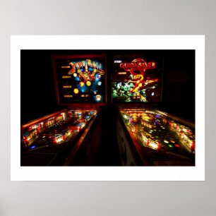 Poster Pinball classique