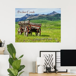 Poster Pincher Creek Alberta