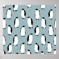 Pingouin Bird animal mignonne Motif