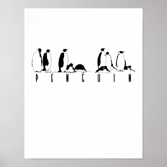 Poster Pinguine (Devant)