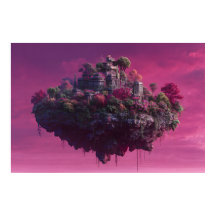 Pink Bloom Sky Citadel