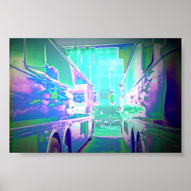 Poster Pink Floyd Bus E (Devant)