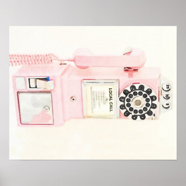 Poster Pink Vintage (Devant)