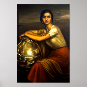 Poster Pintura "La Fuensanta" Julio Romero de Torres
