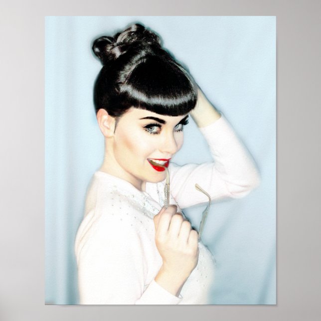 Poster Pinup Peint (Devant)