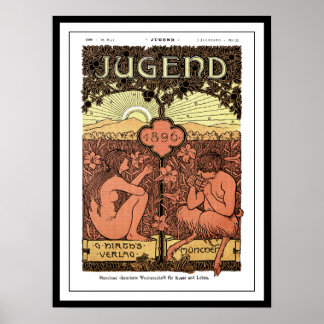 Poster : Pipes of Pan - Jugend Magazine Mai 1896