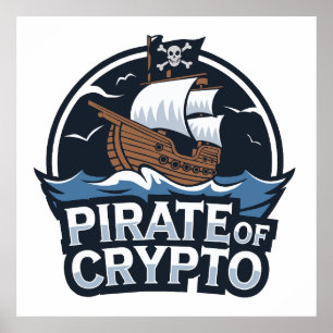 Poster Pirate de Crypto