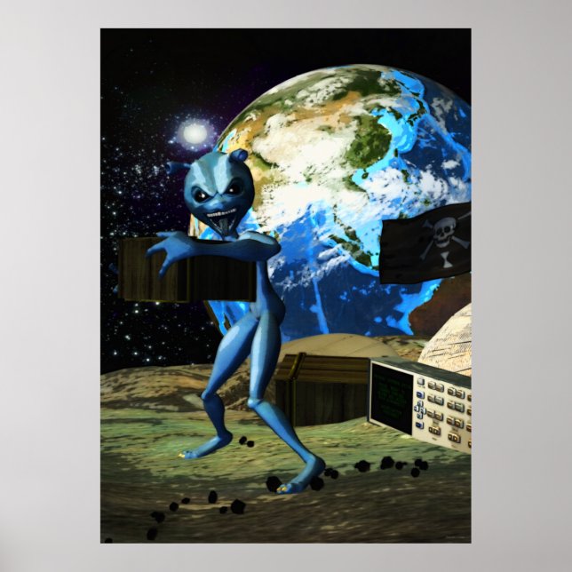 Poster Pirate de Mothership (Devant)