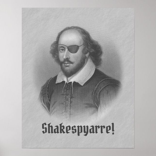 Poster Pirate Shakespeare (Devant)