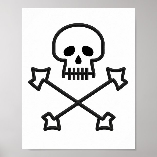 Poster Pirate simple (Devant)