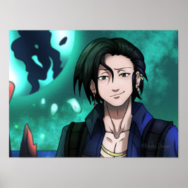 Poster Pirate spatiale Scifi