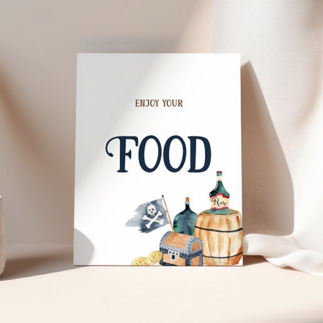 Poster Pirates Baby shower (Créateur téléchargé)